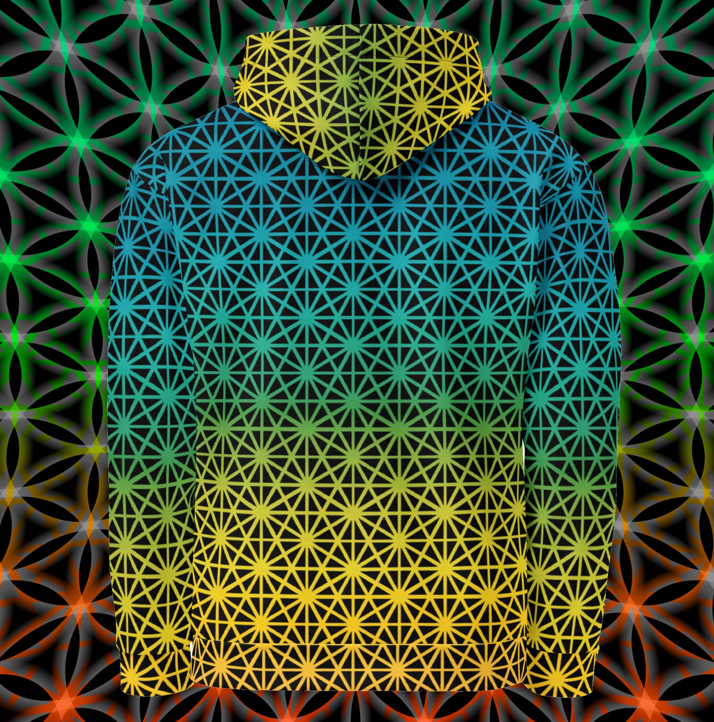 Fractalized AOP Unisex Hoodie