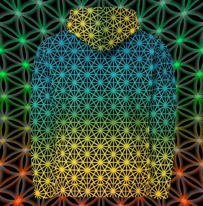 Fractalized AOP Unisex Hoodie