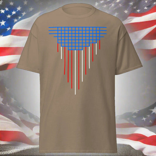 Heavyweight American Flag T-shirt 